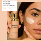 Nimésha LuceSkin™ – Il fondotinta 4-in-1 che si fonde con la tua pelle