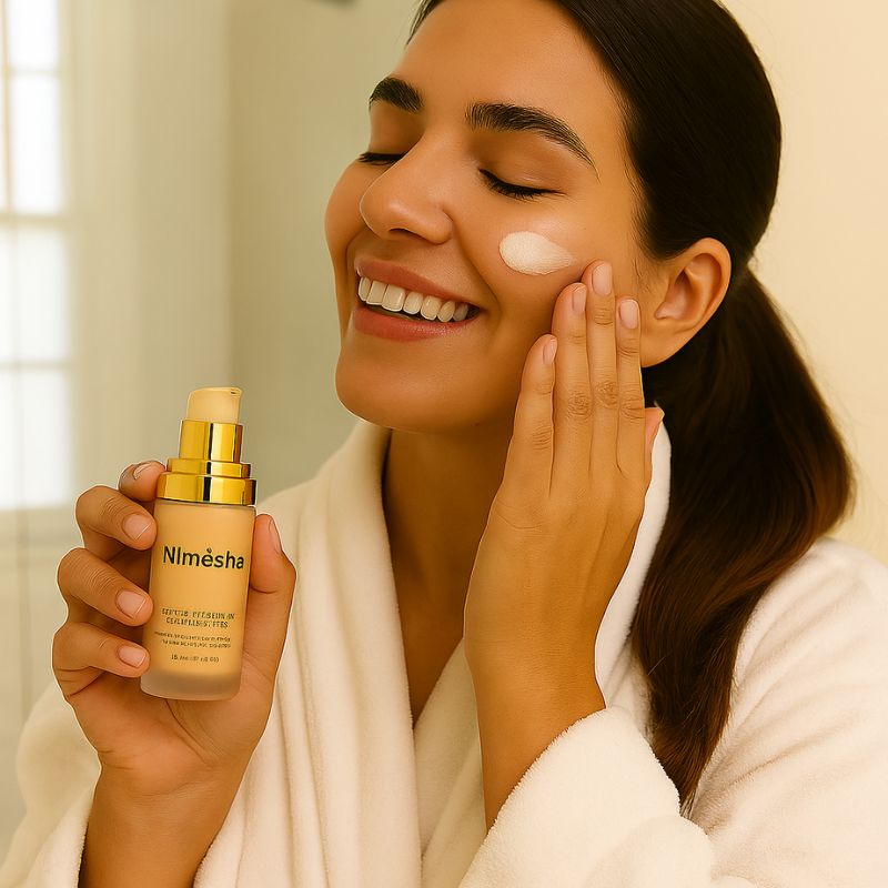 Nimésha LuceSkin™ – Il fondotinta 4-in-1 che si fonde con la tua pelle